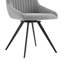 Chaise d'appoint Woodmore en gris-1602313942