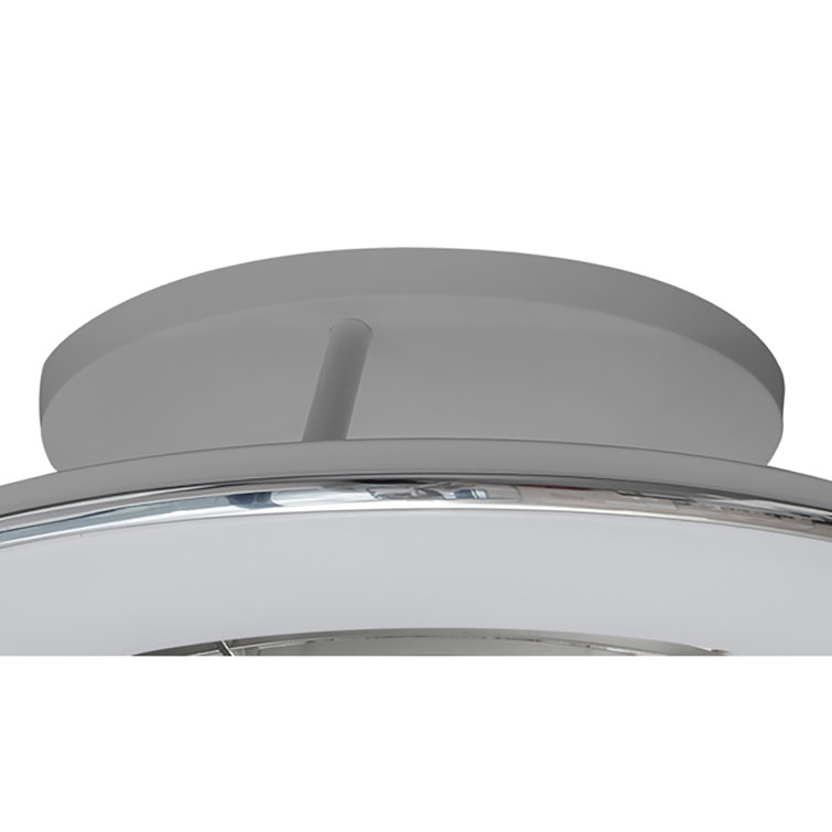 Aalyiah 7 - Blade LED Ceiling Fan with Remote Control and Light Kit Included