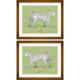 Stealth Green Right & Left Print by Dana Gibson
