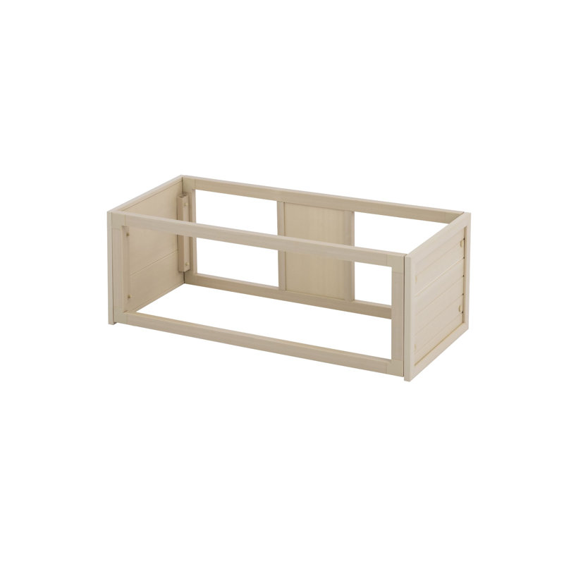 Connecteur pour enclos modulaire empilable Deneishia, Érable, H 12,01 po x l 14,17 po x P 32,68 po
