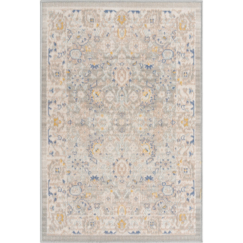 Denena Oriental Indoor Rug, Rectangle 2'2" x 3'