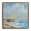 «By The Beach Shore», art mural sur toile flottante par Silvia Vassileva