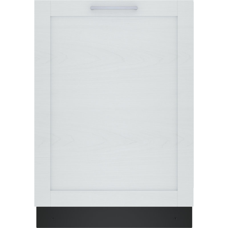 24" White Built-In Smart Dishwasher with Stainless Steel Tub