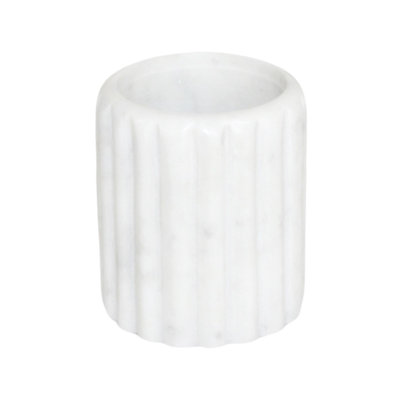 Alianna 4'' H Stone Tabletop Votive Holder