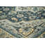 Tapis bleu en laine noué à la main 9 pi 1 po x 12 po Oushak-561502810-561502811