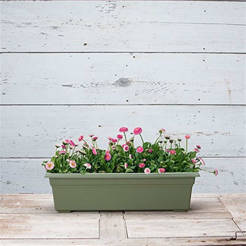 Countryside Planter Accessories, 6.5”H x 23.75”W x 8”D, Sage