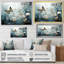 Papillon champ de fleurs sur toile-685994615-685994617