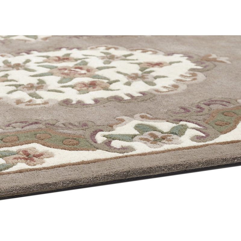 Comfort Oriental Wool Hand Woven Beige, Rectangle 150 x 240cm