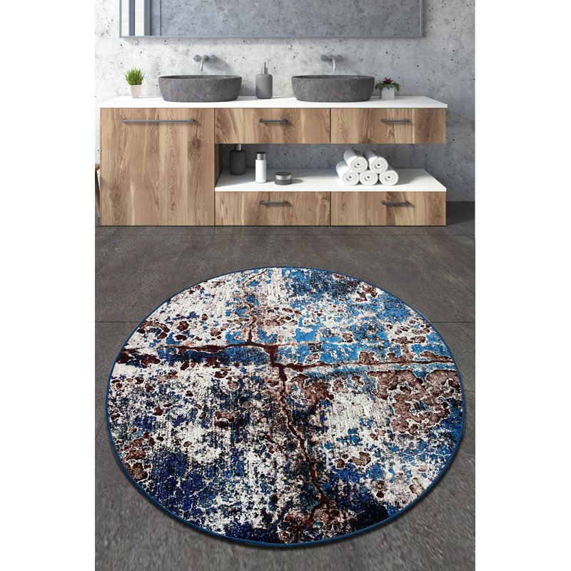 Tapis pour salle de bain Ege, L 39 po x L 39 po