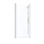 Cabine de douche réversible carrée l 32,17 po H 72,01 po Pasadena