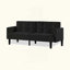 Velvet Futon Couch-1275044730