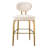 Dorrego Upholstered Counter Stool with Metal Frame-98407495