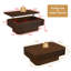 Table basse à plateau relevable 38,6 po avec rangement dissimulé-1175713789