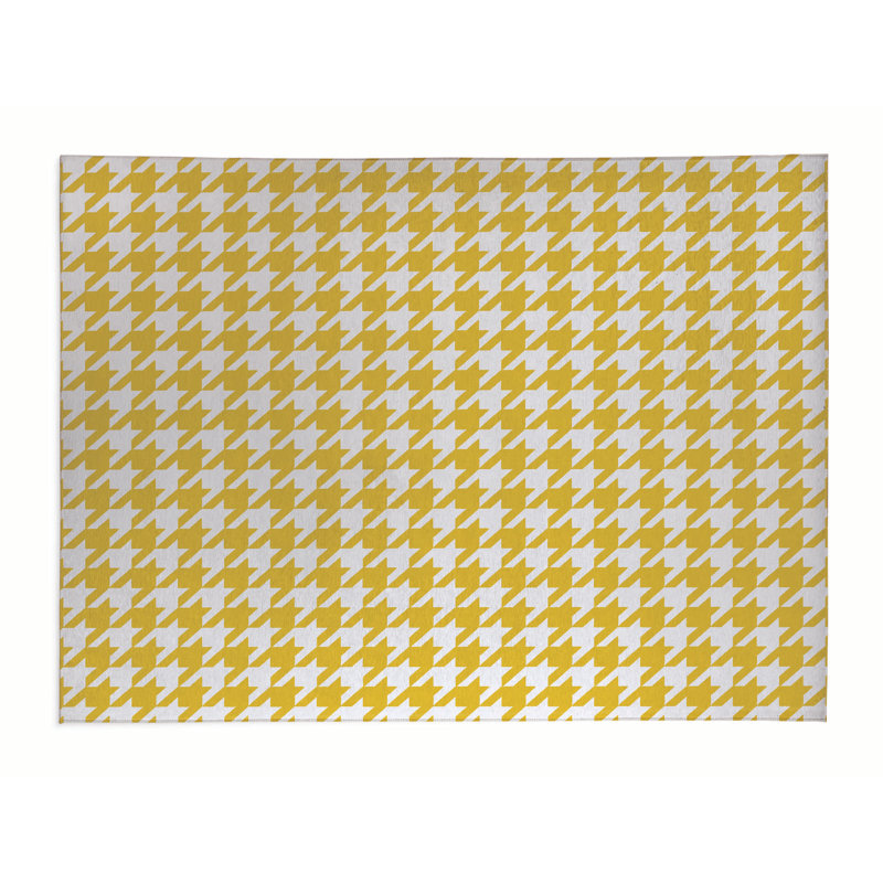 Tapis de chaise de bureau, L 24 po x P 36 po, Jaune souci