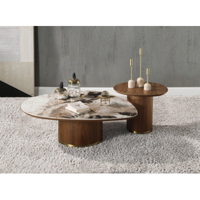 Ensemble de tables basses 2 pièces Daum