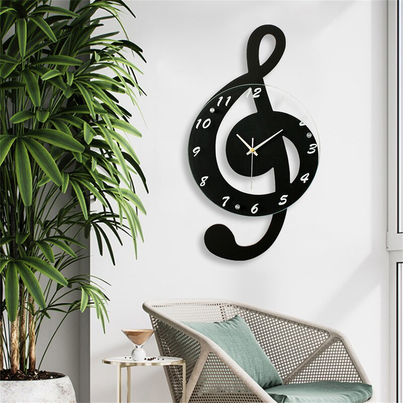 Federigo Wood Wall Clock - Music Wall Clock