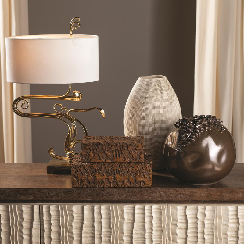 Lampe de table Fete - laiton