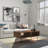 Briarwood Industrial Storage Cocktail Coffee Table