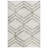 Arrietty Geometric Machine Made Area Rug in Ivory/Sage-1125006340