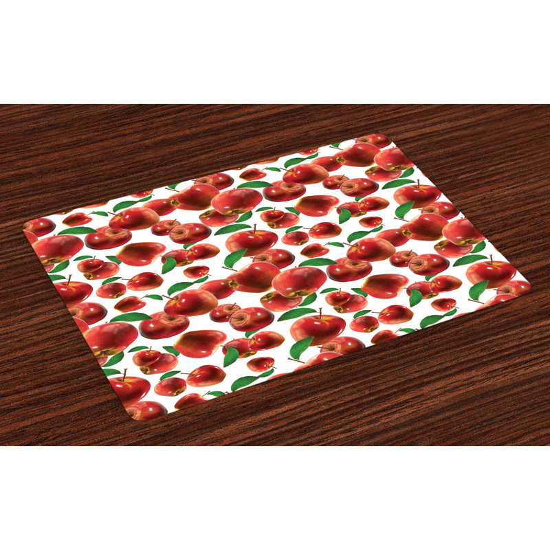 Janesville Apple Autumn Season Fruits Placemat