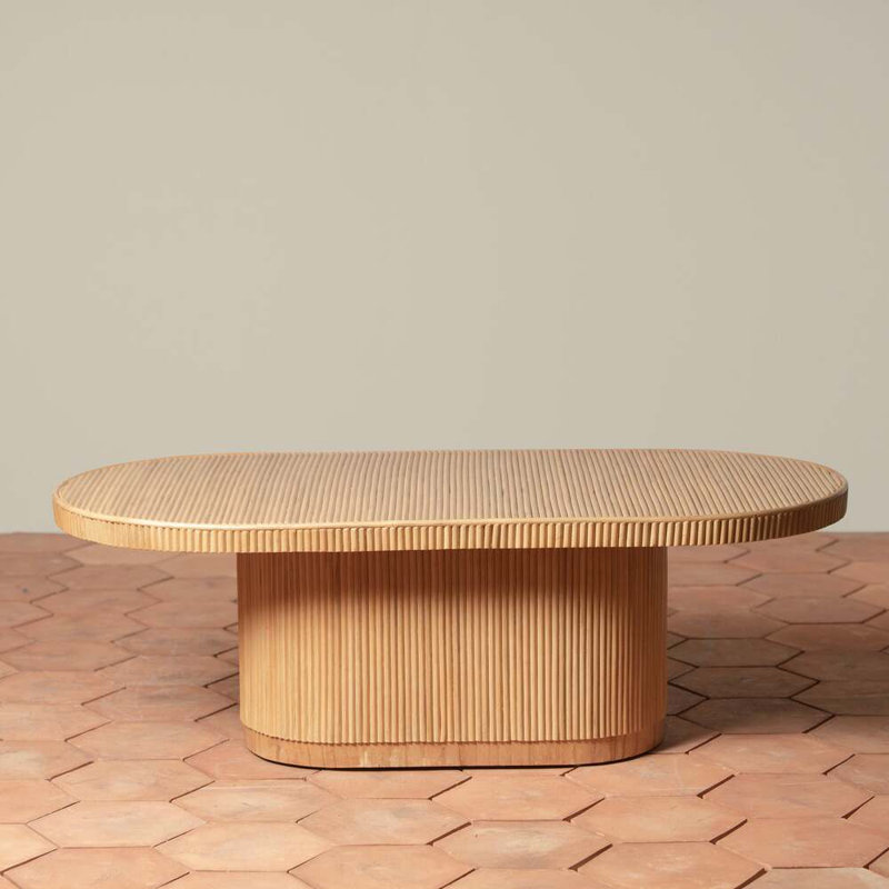 Gabriella Rattan Coffee Table - Thumbnail 2