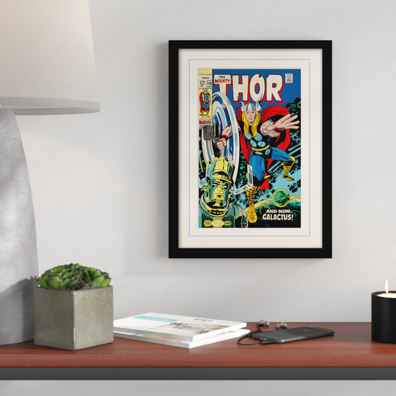Galactus - Thor Framed Vintage Advertisement