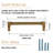Solid Zinc Alloy Appliance Pull Multipack-113203790-113203788