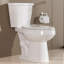 Toilette allongée deux pièces TOBILI 1,6 GPF (siège inclus)