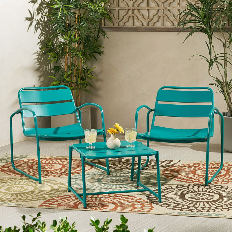 CONRAD  CHAT SET, Teal
