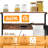 4-tier kitchen storage rack