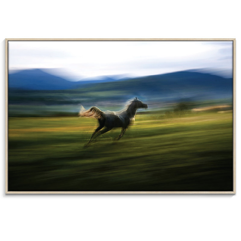 Print on Canvas, 102cm H x 152cm W, Timber Floater Frame