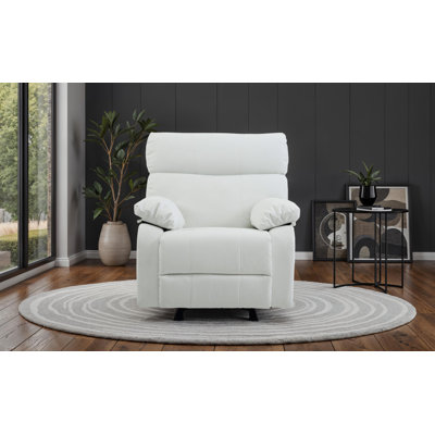 Larache Faux Leather Rocker Recliner