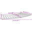 Contour de spa vidaXL en poly rotin gris et bois d'acacia massif-130561361