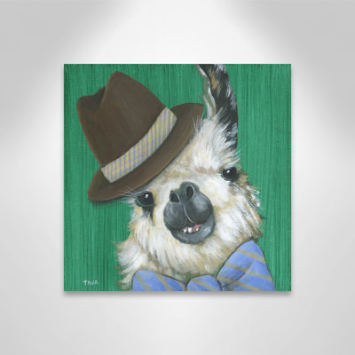 Art sur toile llama