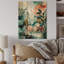Impressions vertes et oranges d'un esprit libre II sur bois-1717817797