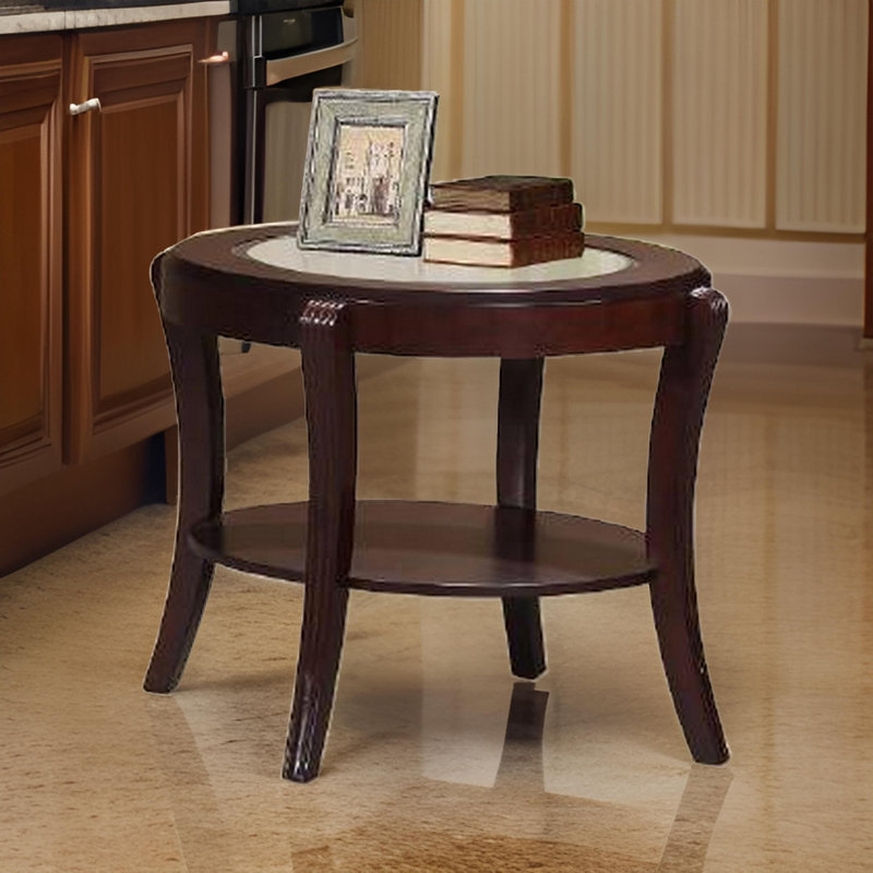 Table de bout en verre