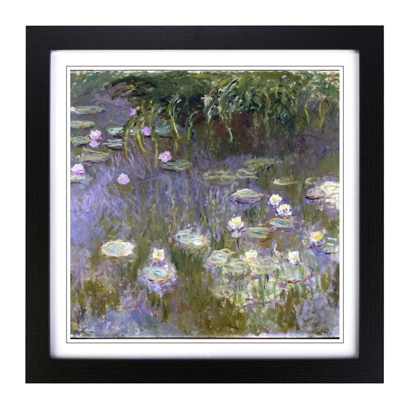 Claude Monet - Single Picture Frame Painting, Black