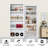 𝑮𝒉𝒐𝒔𝒕 𝑫𝒐𝒐𝒓 Bookshelf-Style Hidden Door with Concealed Sliding Track Hardware Kit for Opening-115338508