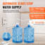 Refroidisseur d'eau H 20 po x l 5,9 po VEVOR
