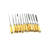 FixtureDisplays 12 Piece Metal Carving Set