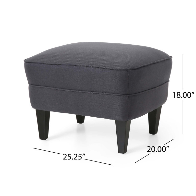 CHAISE CLUB + OTTOMAN