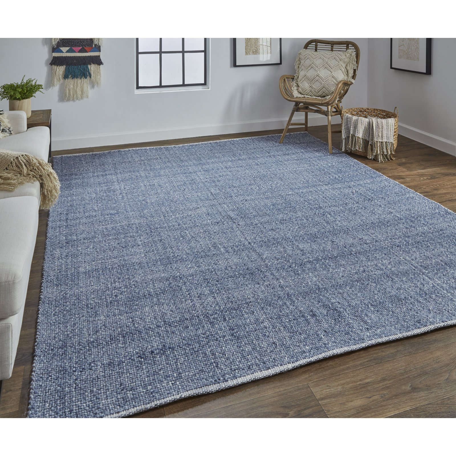 Fleurette Hand-Woven Rug, Rectangle 8' x 10'