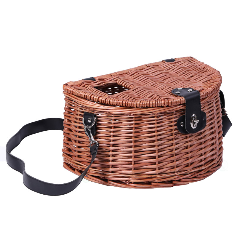 Panier à mèches en tressé de pêche