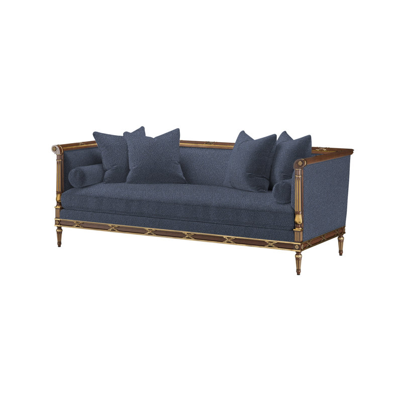 Regent's Visit Sofa, Dutton Indigo (Performance fabric) 1352-54