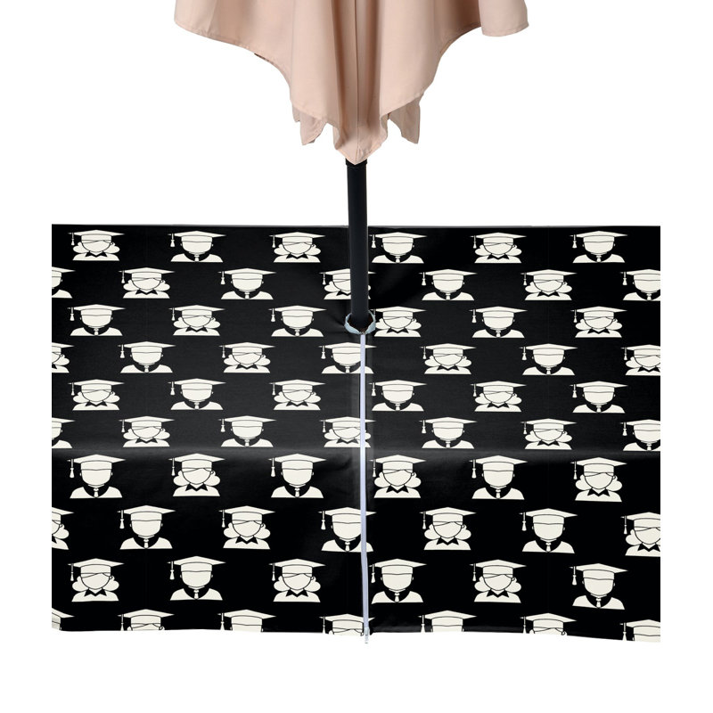 Geometric Graduation Tablecloth, 84" x 60"