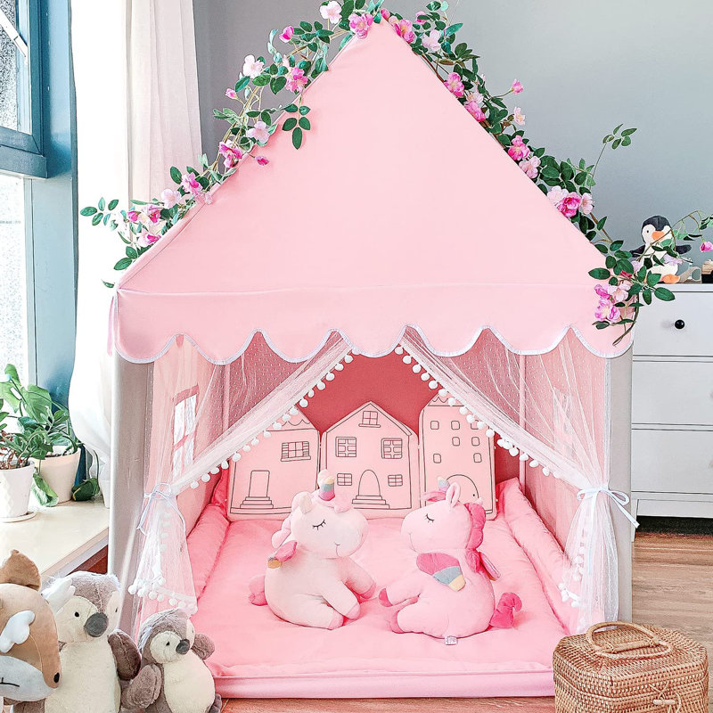 Generic 39'' W x 55'' D Indoor Polyester Playhouse