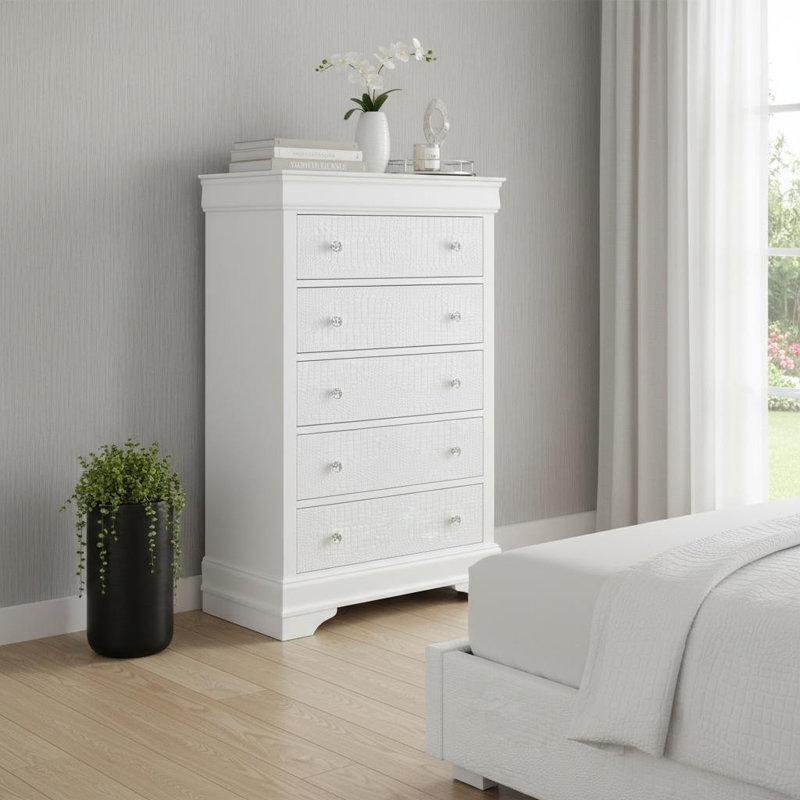  Commode 5 tiroirs 31 po