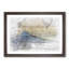 Hot Air Balloons Above Mount Fuji in Abstract - Picture Frame Graphic Art Print-55763676-55763677