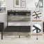 Wooden platform bed frame, with storage and 2 USBs-1553459867
