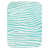Bleu sarcelle / blanc